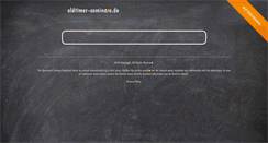 Desktop Screenshot of oldtimer-seminare.de