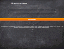 Tablet Screenshot of oldtimer-seminare.de